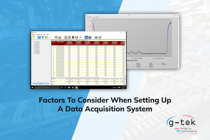 Factors To Consider When Setting Up A Data Acquisition System