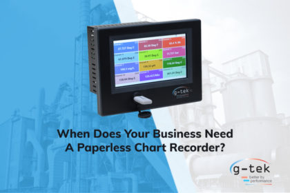 Your Business Need a Paperless Chart Recorder-G-Tek