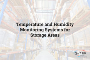 Temperature and humidity monitoring systems for storage areas