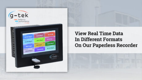 View Real Time Data In Different Formats On Our Paperless Recorder